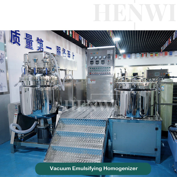 300L semi-automatic cosmetic cream & lotion production line