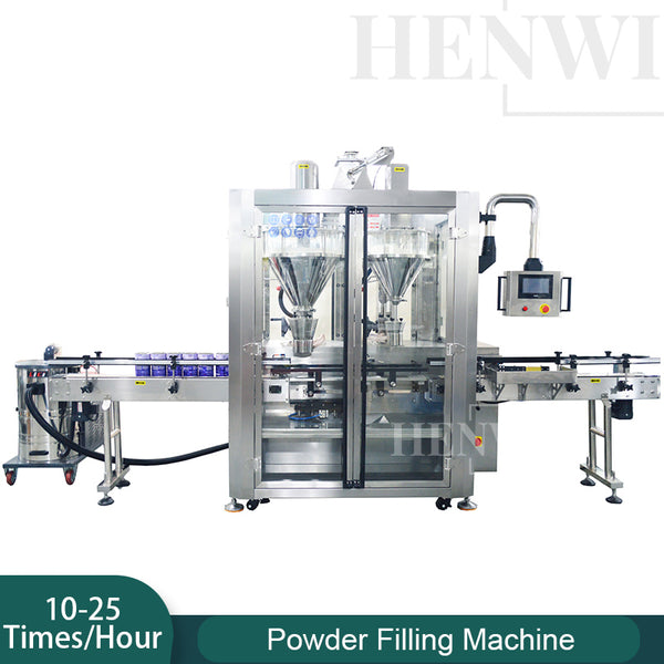 Automatic 2 Nozzles Powder Filling Machine