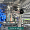 3000L Liquid Heating Homogenizing Mixer