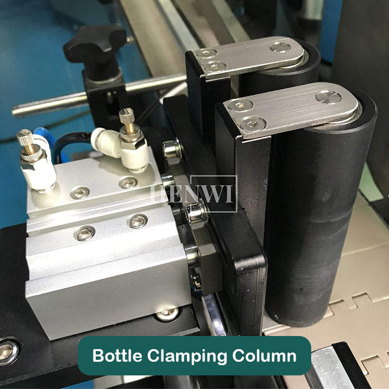 Automatic round bottle labeling machine