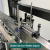 Automatic round and square bottle labeling machine with cover