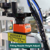 Semi-automatic tube filling and ultrasound sealing machine