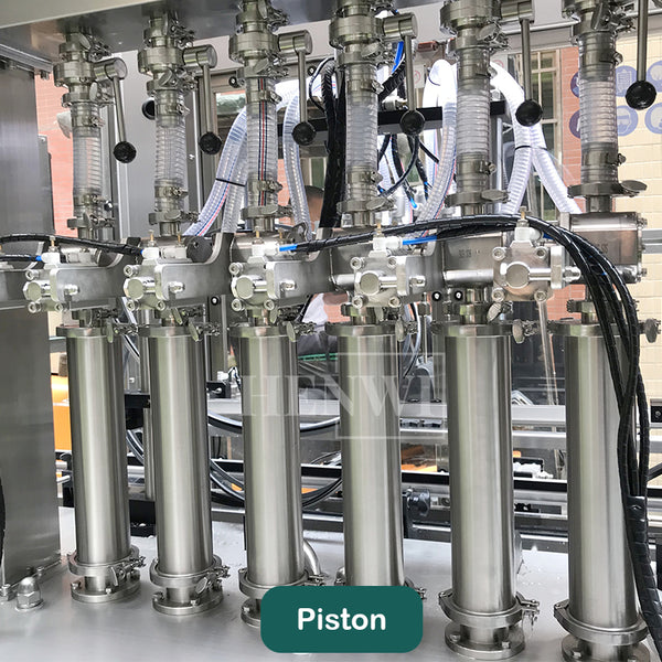 Henwi Automatic 6 Piston Paste Liquid Filling Machine