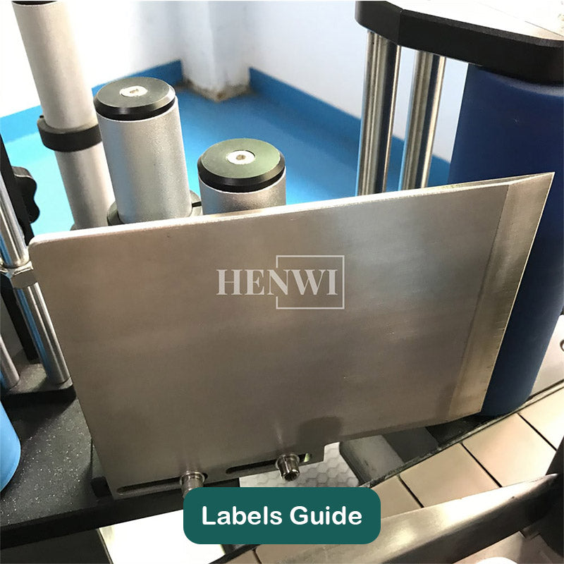 Automatic round bottle labeling machine