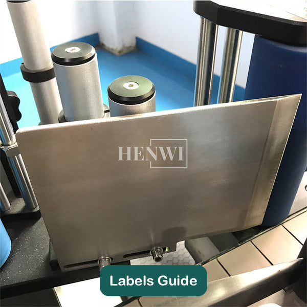 Automatic round bottle labeling machine