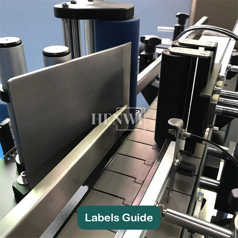 Automatic round bottle labeling machine