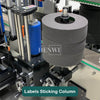 Automatic round and square bottle labeling machine with cover