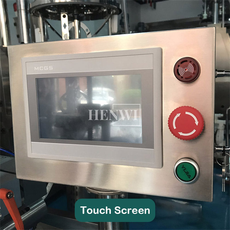 Semi-automatic tube filling and ultrasound sealing machine