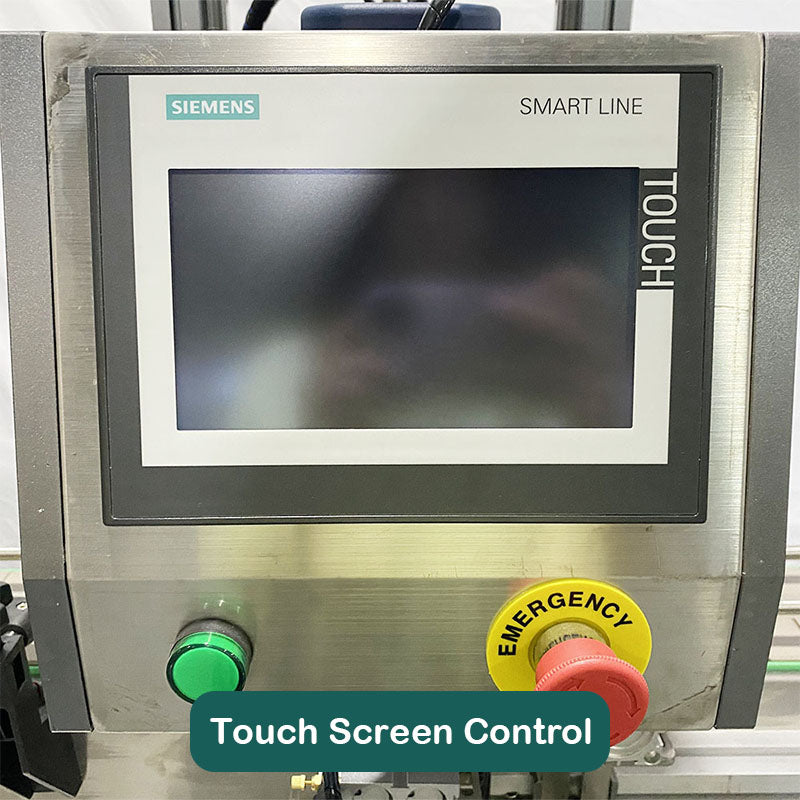 Automatic round bottle labeling machine