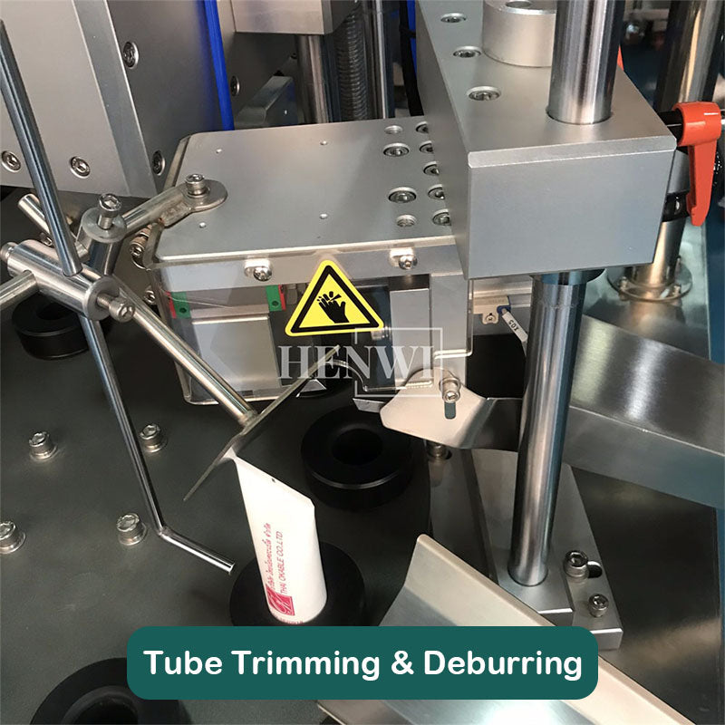 Semi-automatic tube filling and ultrasound sealing machine