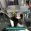 Semi-automatic tube filling and ultrasound sealing machine