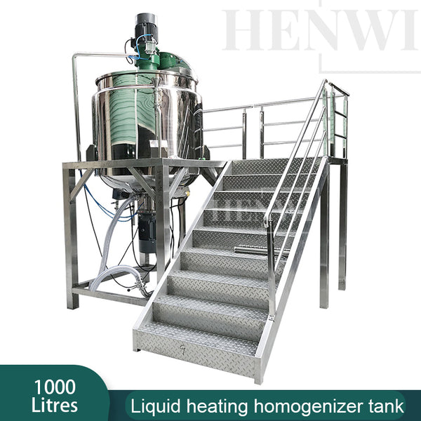 1000L Liquid Heating Homogenizing Mixer