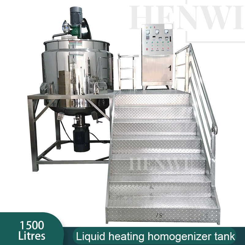 1500L Liquid Heating Homogenizing Mixer