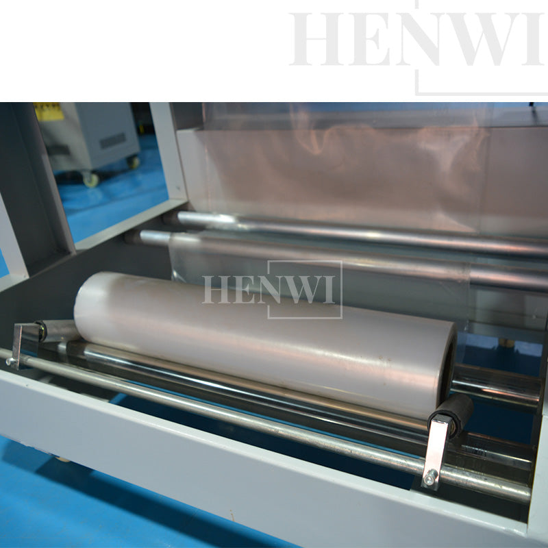 Semi-Automatic Sleeve Wrapping and Heat Shrink Machine