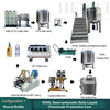 3000L Semi-Automatic Daily Liquid Chemicals Production Line