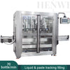 Henwi Automatic 4 Tracking Heads Paste Liquid Filling Machine