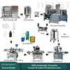 300L automatic cosmetic cream & lotion production line