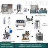 100L semi-automatic cosmetic cream & lotion production line