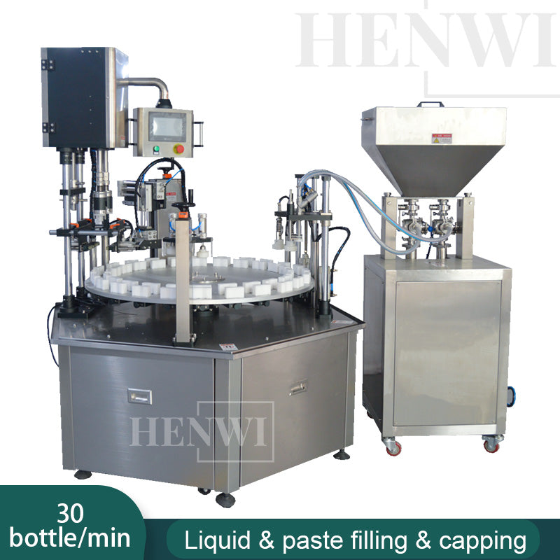 Automatic Filling and Capping Machine