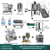 2000L Semi-Automatic Daily Liquid Chemicals Production Line