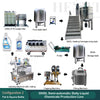 3000L Semi-Automatic Daily Liquid Chemicals Production Line