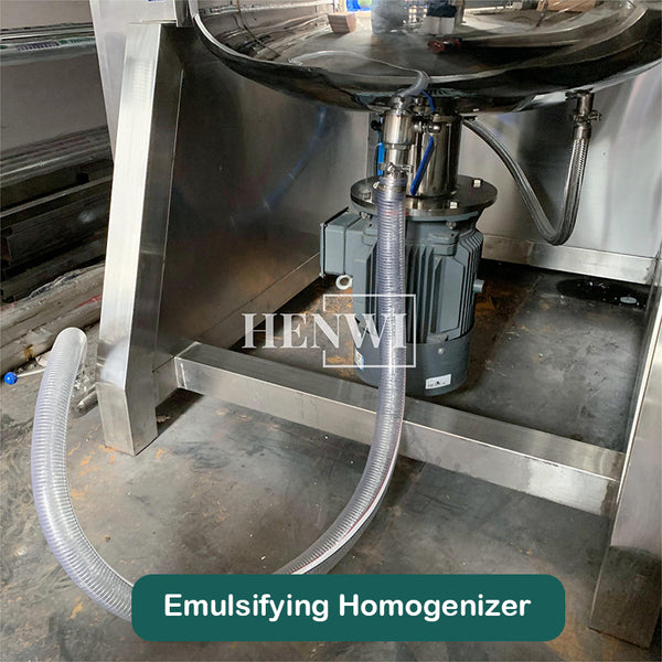 300 Litres Hydraulic Vacuum Emulsifying Mixer