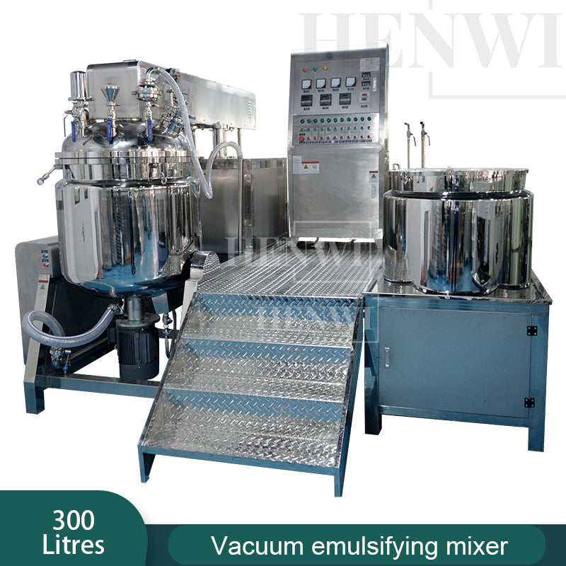 300 Litres Hydraulic Vacuum Emulsifying Mixer