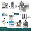 1000L Semi-automatic Daily Liquid Chemicals Production Line