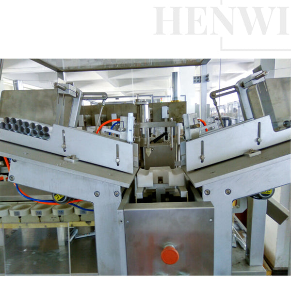 Automatic high speed tube filling and sealing machine