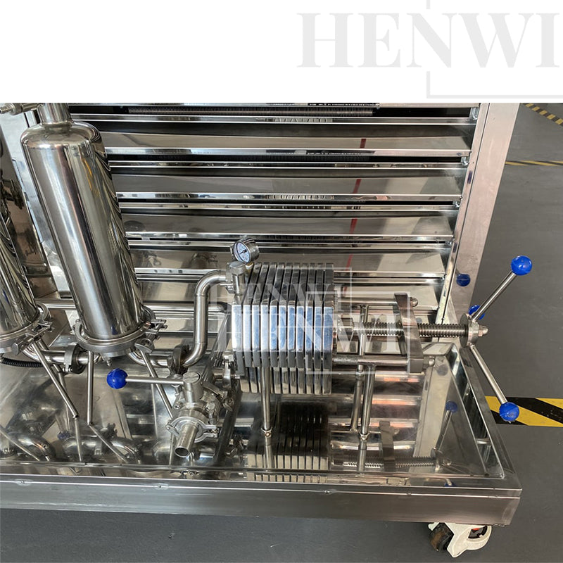 Perfume cooling mixing filtering machine