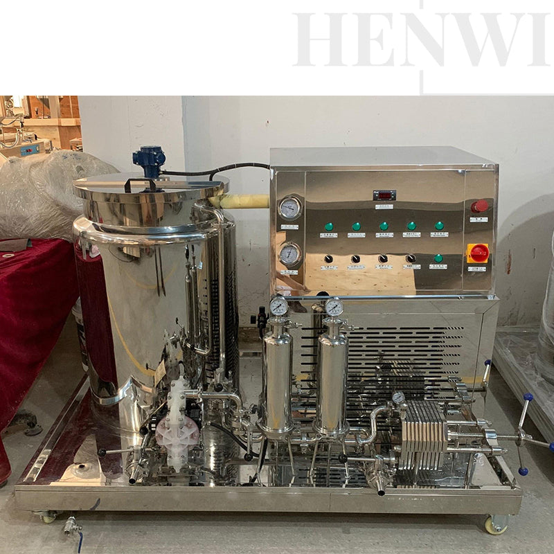 Perfume cooling mixing filtering machine