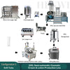 200L semi-automatic cosmetic cream & lotion production line