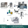 300L automatic cosmetic cream & lotion production line