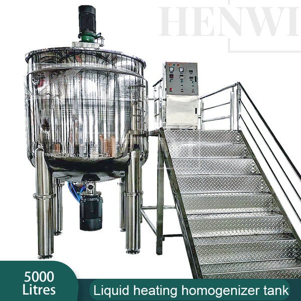 5000L Liquid Heating Homogenizing Mixer