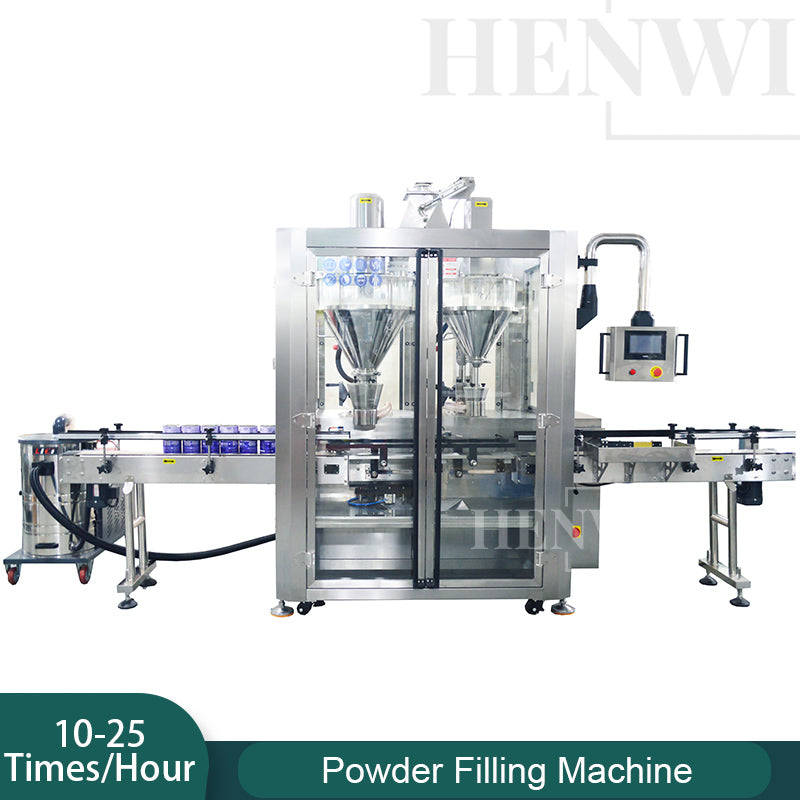 Automatic 2 Nozzles Powder Filling Machine