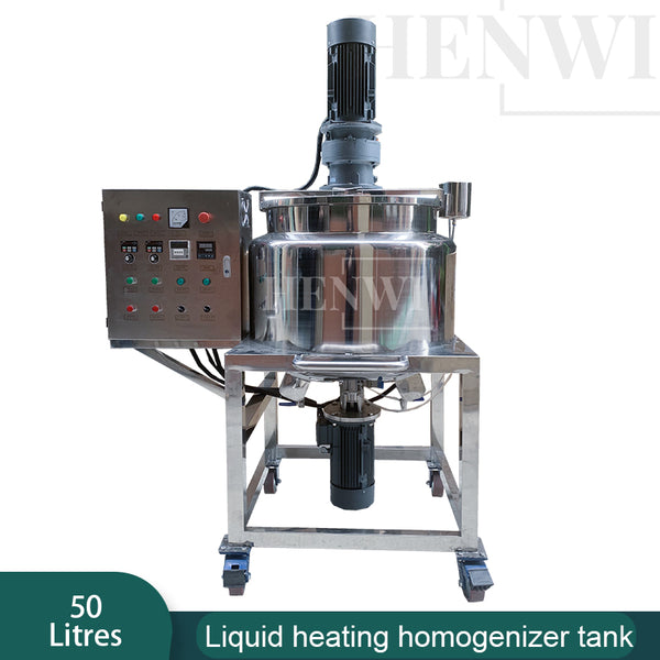 50L Movable Liquid Heating Homogenizing Mixer