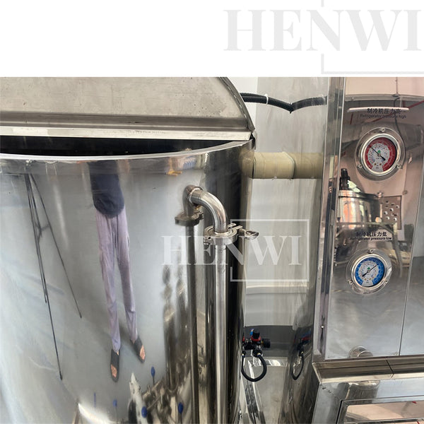 Perfume cooling mixing filtering machine