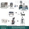 200L semi-automatic cosmetic cream & lotion production line