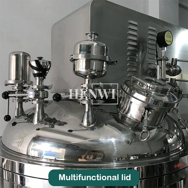 300 Litres Hydraulic Vacuum Emulsifying Mixer