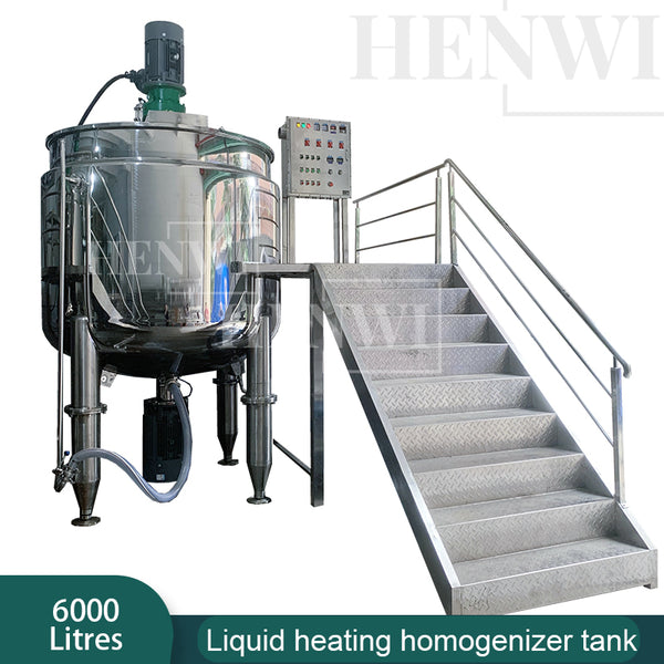 6000L Liquid Heating Homogenizing Mixer