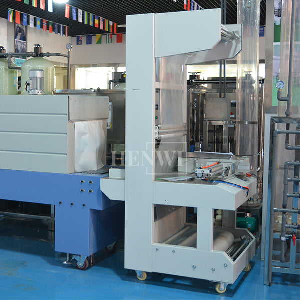 Semi-Automatic Sleeve Wrapping and Heat Shrink Machine