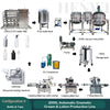 2000L automatic cosmetic cream & lotion production line