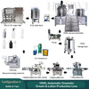 1000L automatic cosmetic cream & lotion production line