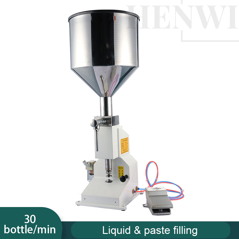 Semi-automatic small piston filling machine