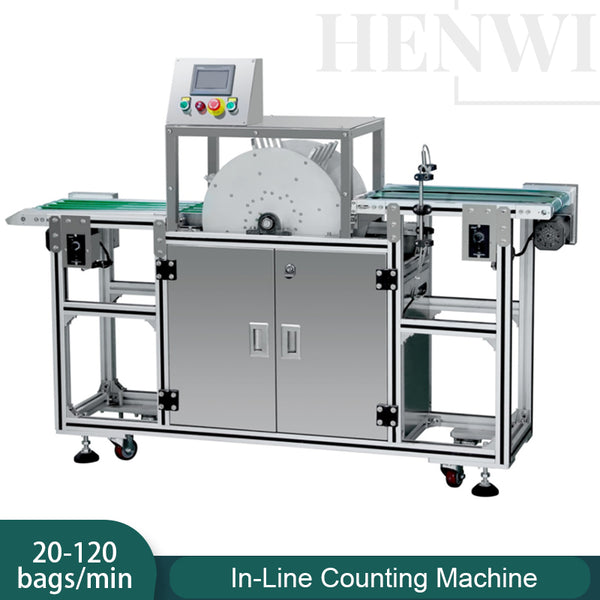 Facial Mask In-Line Counting Machine