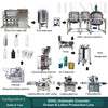 2000L automatic cosmetic cream & lotion production line