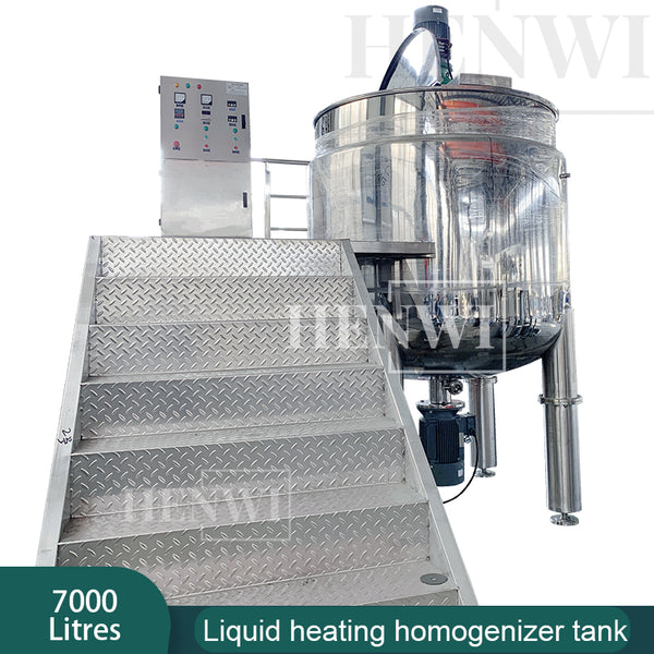 7000L Liquid Heating Homogenizing Mixer