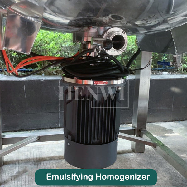 500L Liquid Heating Homogenizing Mixer