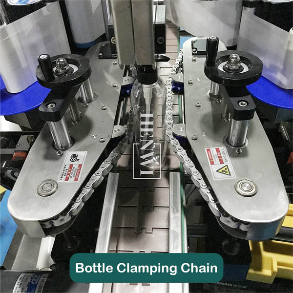 Automatic round and square bottle labeling machine