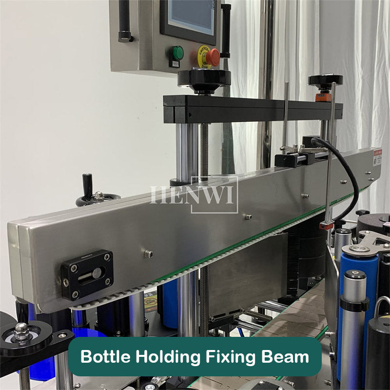 Automatic round and square bottle labeling machine